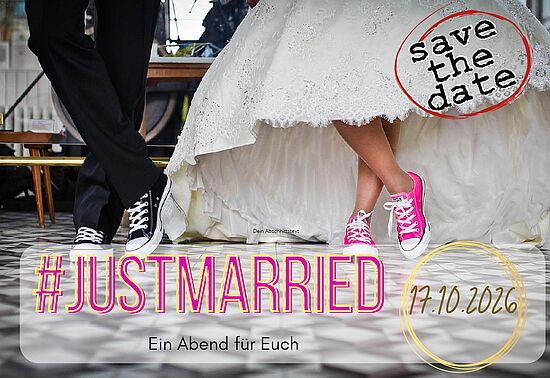 #justmarried - Ein Abend für euch