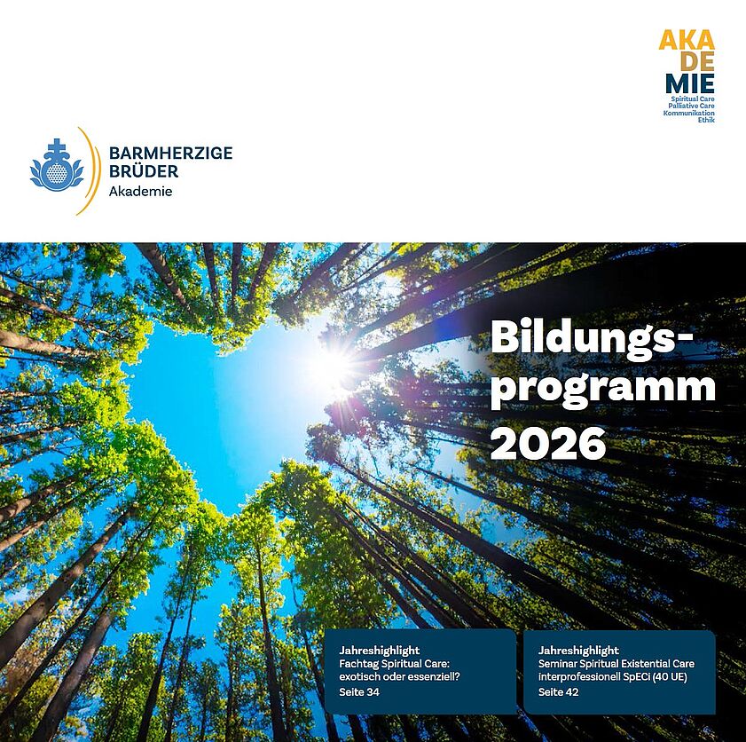 Hier gelangen Sie zum Programm der Barmherzigen Brüder Akademie