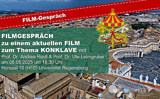 Filmgespräch zu einem aktuellen FILM zum Thema KONKLAVE