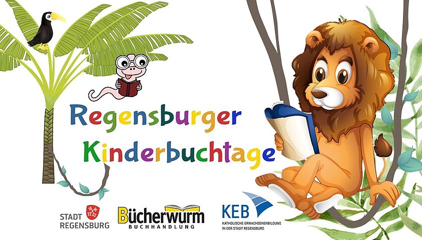Hier gelangen Sie zum Programm der Regensburger Kinderbuchtage